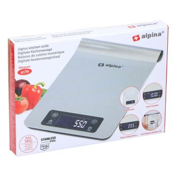 Alpina Digitale Keukenweegschaal