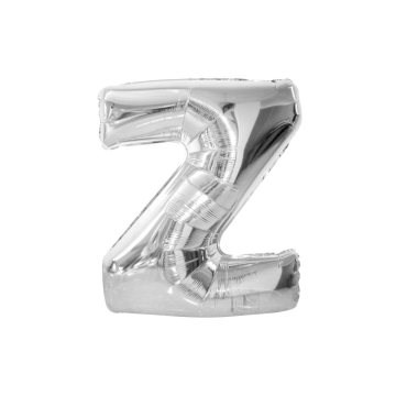 Folie Ballon Z Zilver 40cm