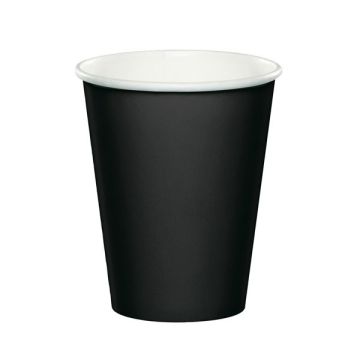 Kartonnen Beker Zwart