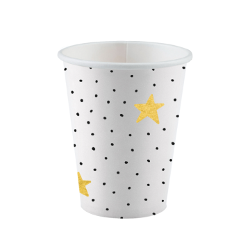 Papieren Bekers Hello Baby (8st)