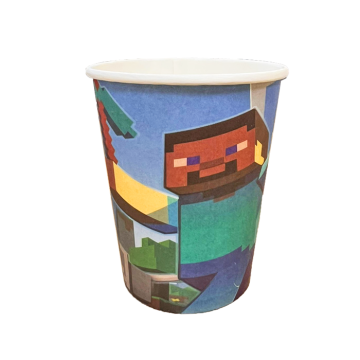 Bekers Minecraft - 8 stuks