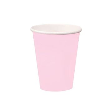 Kartonnen Bekers Roze - 20 stuks