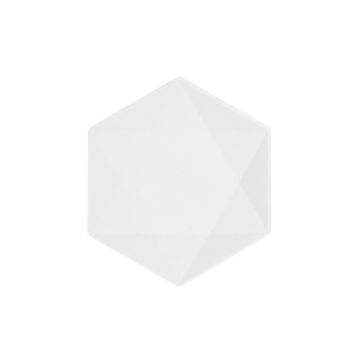 Borden Hexagon Middel Wit