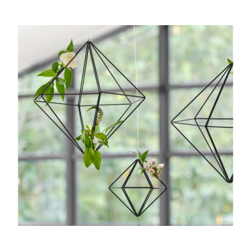 Hangdecoratie Klein Geo Metal Zwart Ginger Ray 