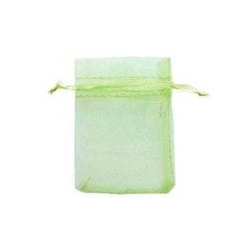Organzazak S 7x9cm Groen (12st)