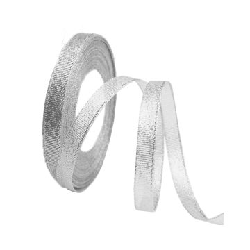 Cadeaulint Zilver - 1cm x 22,8m 