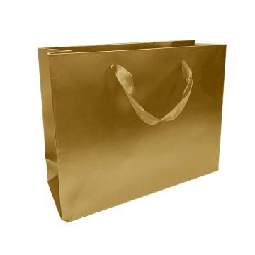 Cadeautas M Metallic Goud - 25 x 9 x 20 cm - 6 stuks