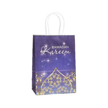 Papieren Cadeautassen Ramadan Kareem Groot (6st) 