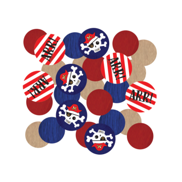 Confetti Piraten Map (14g) 
