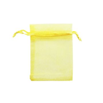 Organzazak S 7x9cm Geel