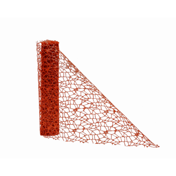 Decoratiestof Spider Glitter Rood (28x270cm) 