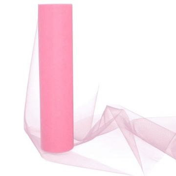 Tule Rol Roze 30cm