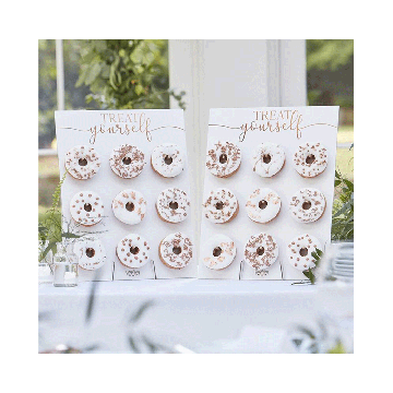 Treat Yourself Donut Wall Roségoud (2st) Ginger Ray