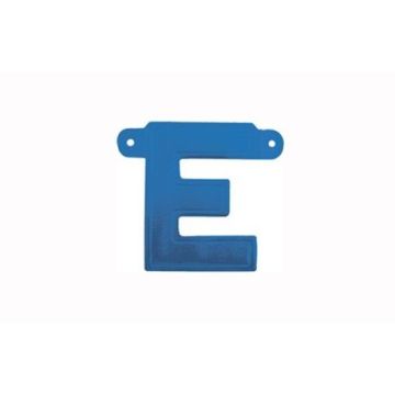 Letterslinger E Blauw