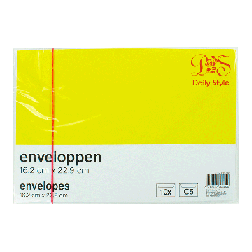 Enveloppen C5 (10st)