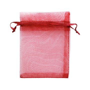 Organzazak L 13x19cm Rood (12st)