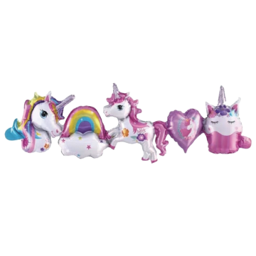 Folieballon Garland Unicorn