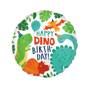 Folieballon Happy Dino Birthday! (45cm) 