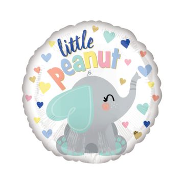 Folieballon Little Peanut Olifant (45cm)