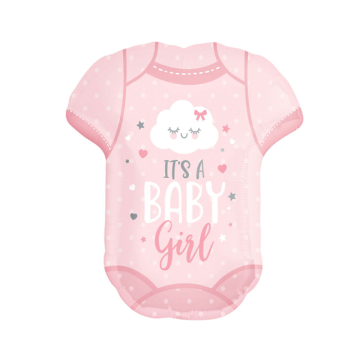 Folieballon Romper It's a Baby Girl 