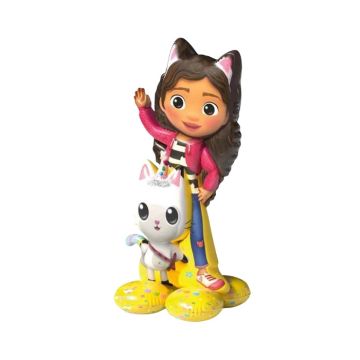 3D Folieballon Gabby's Poppenhuis