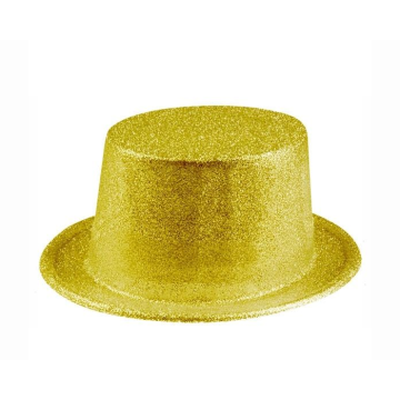 Feesthoed Glitter Goud