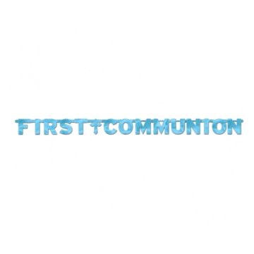 Banner First Communion Jongen