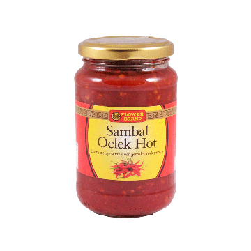 Flower Brand Sambal Oelek Hot 375g