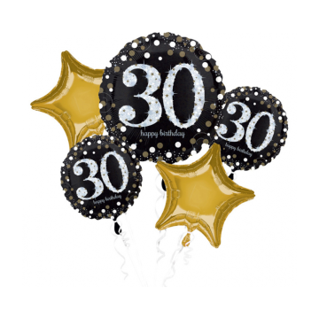 Folieballon Boeket 30 Sparkling (5st)