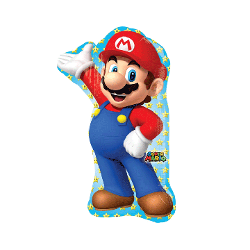 Folieballon Super Mario XL (50x83cm)