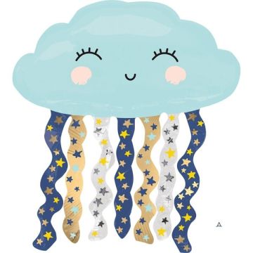 Folieballon Twinkle Little Star Wolk 