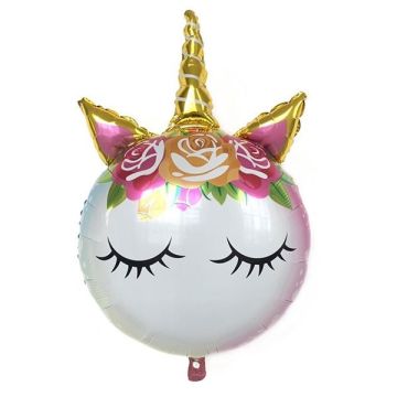 Folieballon Unicorn Wimpers 
