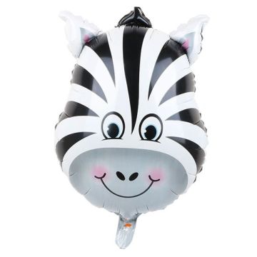 Folieballon Zebra
