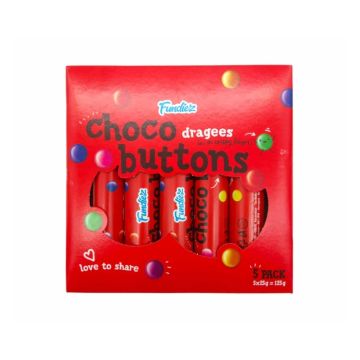 Fundiez Choco Buttons 125gr (5-pack) 