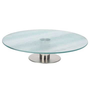 Serveerplateau Glas Draaibaar