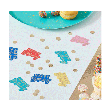 * Tafelconfetti Happy Birthday Mix Ginger Ray 