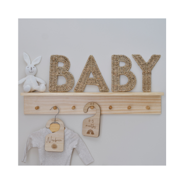 Rieten Letters BABY Ginger Ray 