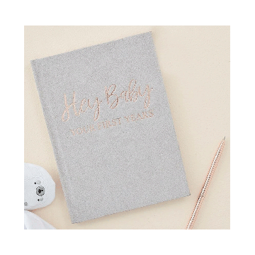 * Invulboek Hey Baby Your First Years Ginger Ray