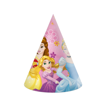Feesthoedjes Disney Princess - 6 stuks