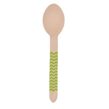 Houten Lepels Groen