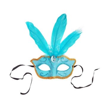 Masker Veren Blauw