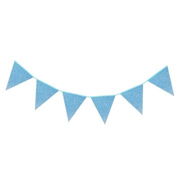 Glitter Slinger Blauw (6m)