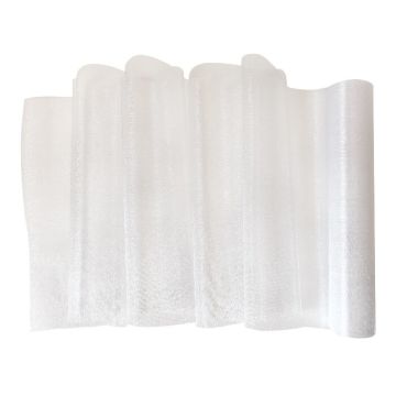 Decoratiestof Organza Wit