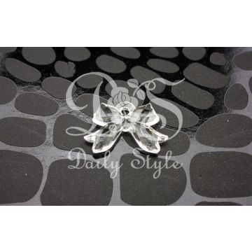 Acryllen Strikje Wit