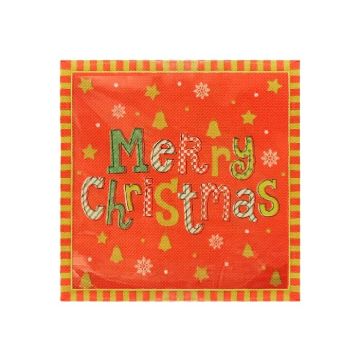 Servetten Merry Christmas