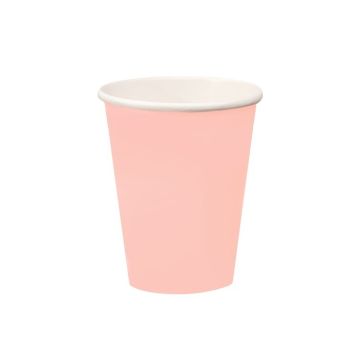 Kartonnen Bekers Roze - 20 stuks