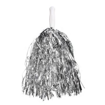 Cheering Pom Pom Zilver