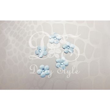 Deco Stoffen Bloem Blauw