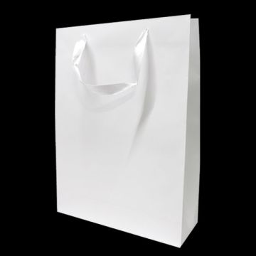 Kartonnen Cadeautas L Wit 