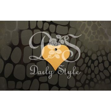 Bedankkaartje Hart Goud